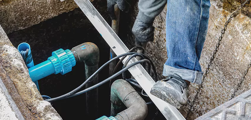 Zoeller Sewage Ejector Pump System in Queens